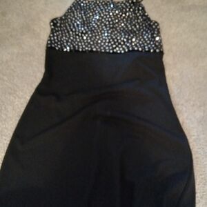 Cato Black Dress with Sparkling Accents